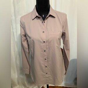 5.11 tactical liberty flex LS Button-Up Shirt dusty pink/mauve size small